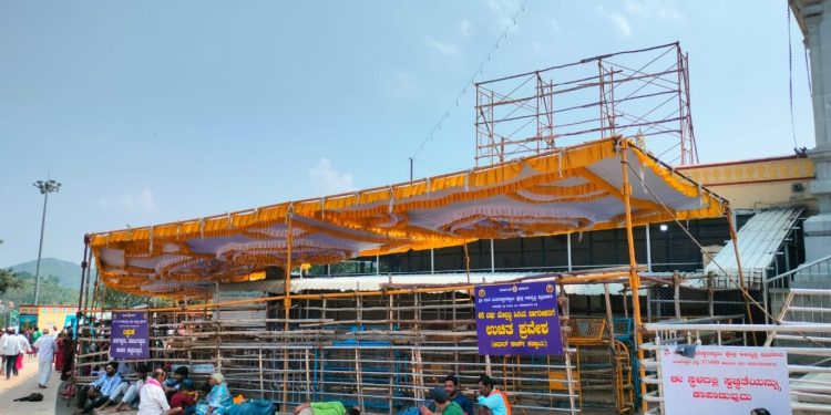 ಮಲೆ ಮಹದೇಶ್ವರ ಬೆಟ್ಟದಲ್ಲಿ ನಾಳೆಯಿಂದ ದೀಪಾವಳಿ ಜಾತ್ರಾ ಮಹೋತ್ಸವ: ಭರದ ಸಿದ್ಧತೆ